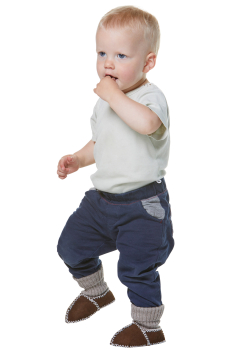 Preview: BABY SCHUHE Schaffell Größen 17-24