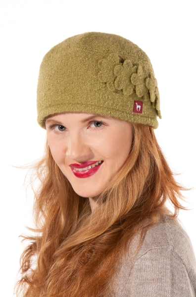 Filzmütze LORENA aus Baby Alpaka